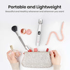 Electric Nail File Drill, Toe Nail Grinder for Thick Toenails & Callus | 10-Speed 2000mAh Cordless Rechargeable Nail Filer, 50Pcs Manicure Pedicure Kit with LED Lamp, Gifts for Women Men Seniors