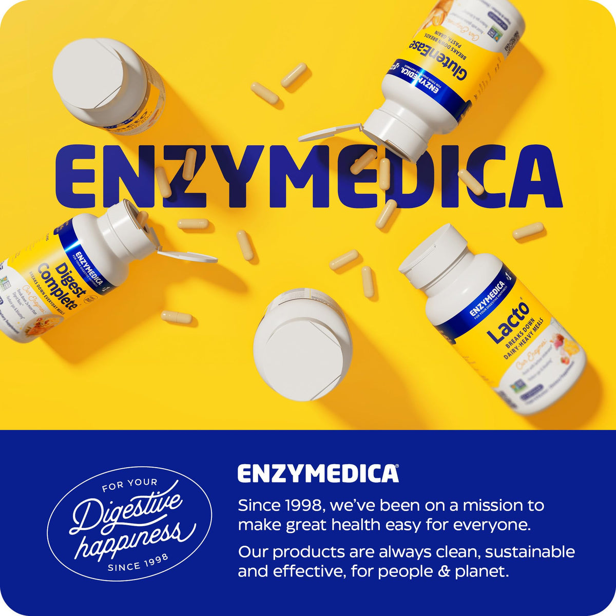 Enzymedica Berberine Phytosome High Absorption Supplement - 60 Caps