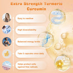 Turmeric Curcumin 1800mg with 95% Curcuminoids & Black Pepper – High Absorption Formula for Joint, Inflammation & Immune Support – Extra Strength, Vegan, Non-GMO – 90 Capsules