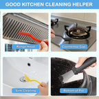 Dfacio 11Pcs Crevice Cleaning Brush Set,Multi-Purpose Cleaning Supplies