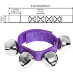 Buy now Augshy Jingle Bells, 24 Pcs Wrist Band Jingle Bells, 12 Musical Instruments Gift for Kids at indiglob india