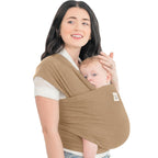 Buy now KeaBabies Baby Wrap Carrier - All in 1 Original Baby Carrier Newborn to Toddler Sling, Easy to Wear, Hands Free Bonding, Lightweight, Breathable Infant Wraps (Classic Gray) at indiglob india