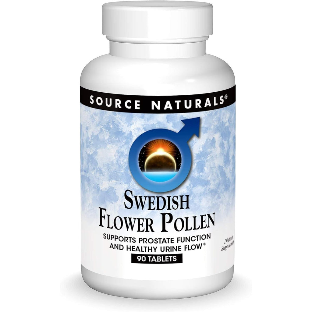 Buy now Source Naturals Swedish Flower Pollen Supports Prostate Function and Healthy Urine Flow* - 90 Tablets at indiglob india