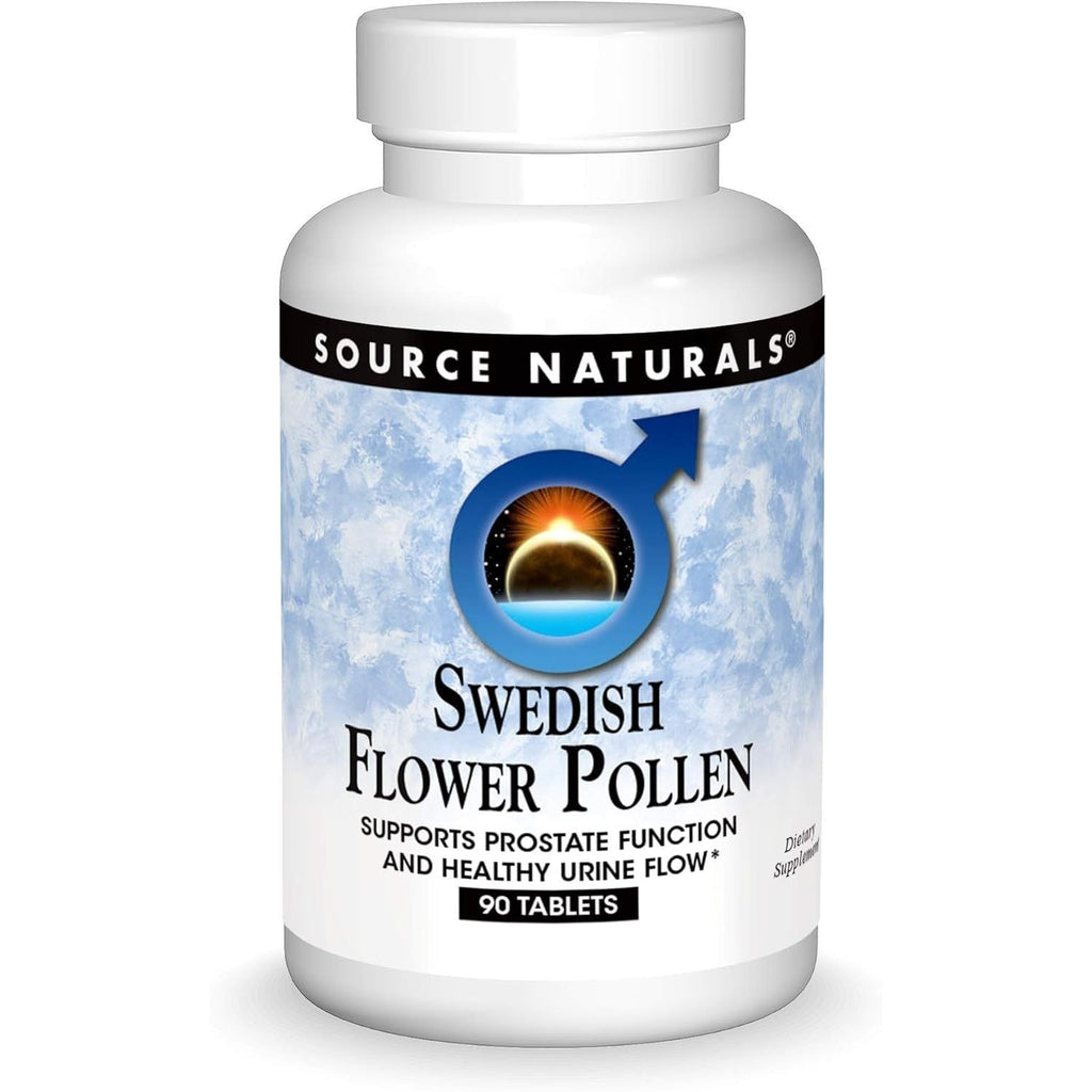 Buy now Source Naturals Swedish Flower Pollen Supports Prostate Function and Healthy Urine Flow* - 90 Tablets Default at indiglob india