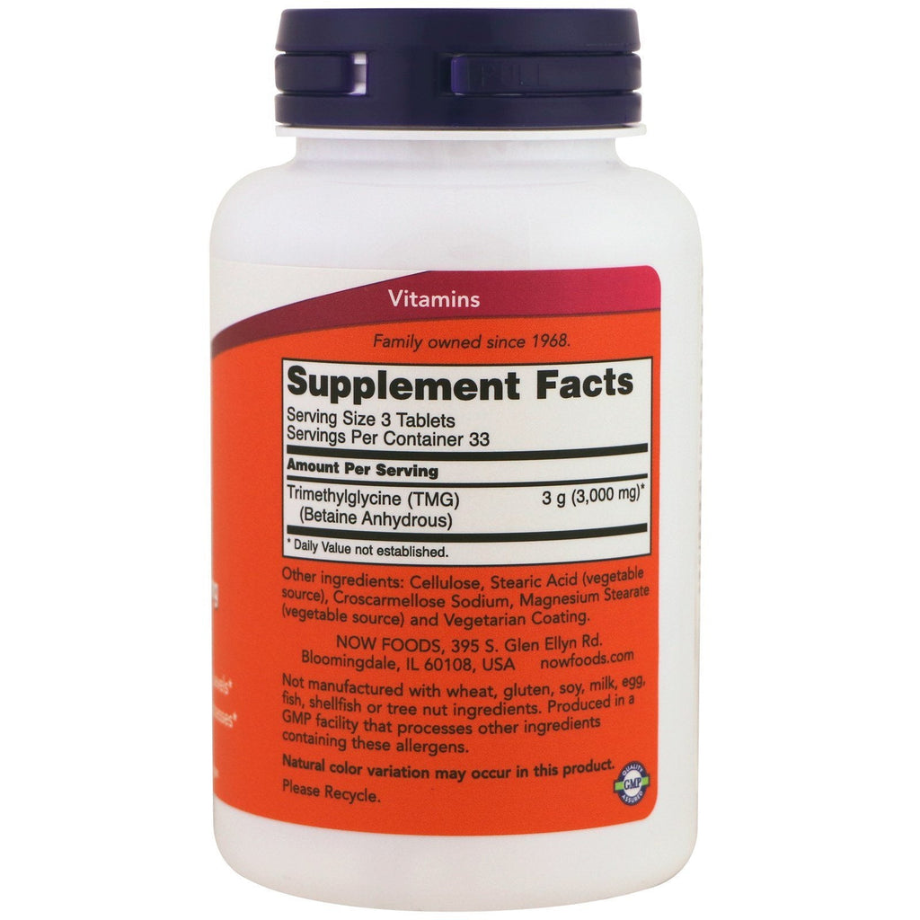 Buy now NOW TMG 1000mg, 100 Count (Pack of 2) at indiglob india