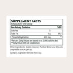 THORNE Phosphatidyl Choline, 420 mg Phosphatidylcholine, 60 Softgels | Supports Liver Health, Cholesterol Metabolism & Healthy Bile*, Gluten & Dairy-Free, NSF Contents Certified