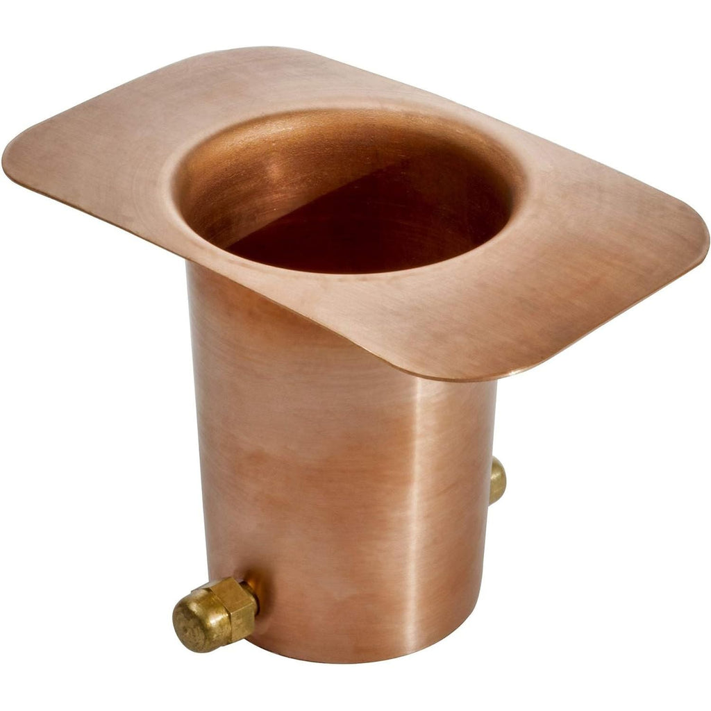 Buy now Monarch Rain Chains Pure Copper Gutter Adapter for Rain Chain Installation Default at indiglob india