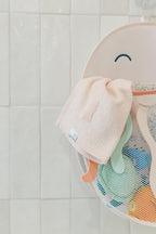 Buy now Copper Pearl Oceana Bath Toy Organizer with Suction Cups Extra-Large Mesh Bath Toy Holder for Bathtub, Quick-Dry Bath Toy Storage Net, Convenient Bath Toy Net for Tub - Cora at indiglob india