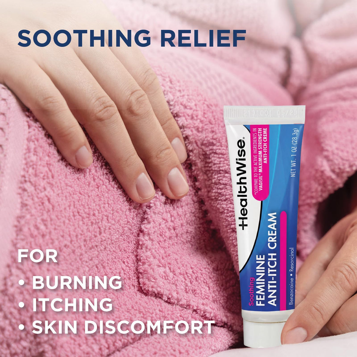 HealthWise Feminine Anti-Itch Cream, 1 oz