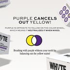 Whyte Professional Purple Teeth Whitening Powder - Mint Flavor