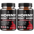 Horny Goat Weed for Men (9 in 1 Formula) - Male Enhancing Supplement - 60ct | Male enhancing formula with hornygoatweed for men extract to support stamina, vitality & drive