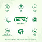 Buy now DEVA Vegan Omega-3 DHA-EPA 500MG â€“ No Carrageenan, Non-Fish Oil Derived from Algae, Non-GMO, 60 Gelatin-Free Softgels at indiglob india