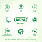 Deva Vegan Multivitamin & Mineral Supplement, Tiny Tablets, Easy to Swallow, 90 Tablets