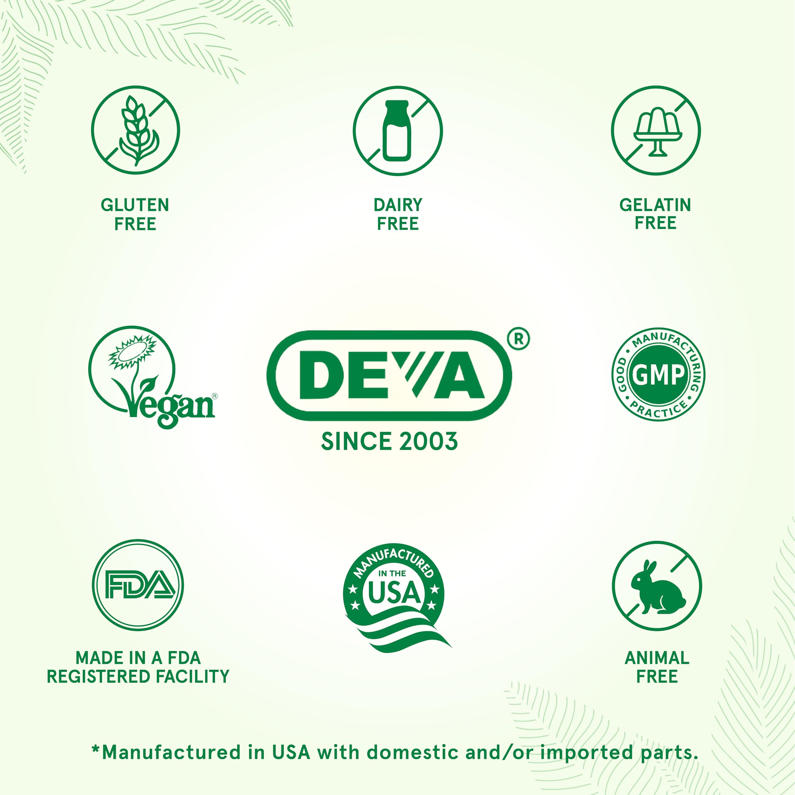 Deva Vegan Multivitamin & Mineral Supplement, Tiny Tablets, Easy to Swallow, 90 Tablets