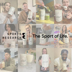 Sports Research® Multi Collagen Protein Powder, Chocolate - 30 Servings | 10g Grass-Fed Type I, II, III, V, X Collagen per Scoop w/Hyaluronic Acid & Vit. C | Hair, Skin & Joint Support | Easy to Mix