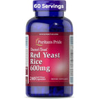 Buy now Puritan's Pride Doctors TrustÂ® Red Yeast Rice 600mg, Dietary Supplement, 240 Rapid Release Capsules at indiglob india
