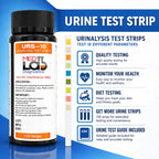 Med Lab 10 Parameter Urine Test Strips for Urinalysis, 150 Strips