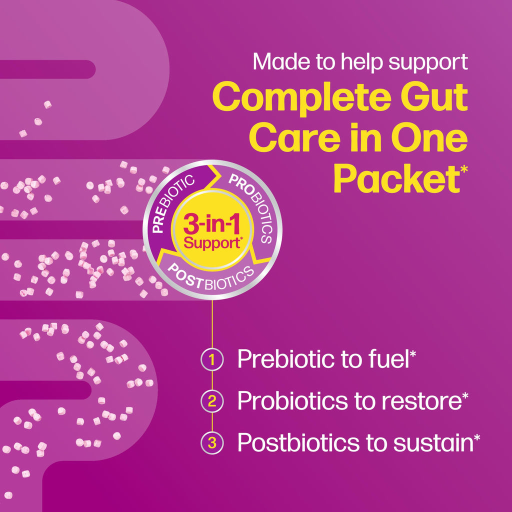 Culturelle Complete 3-in-1 Biotics Mini-Chews Daily Probiotic, 28 Ct