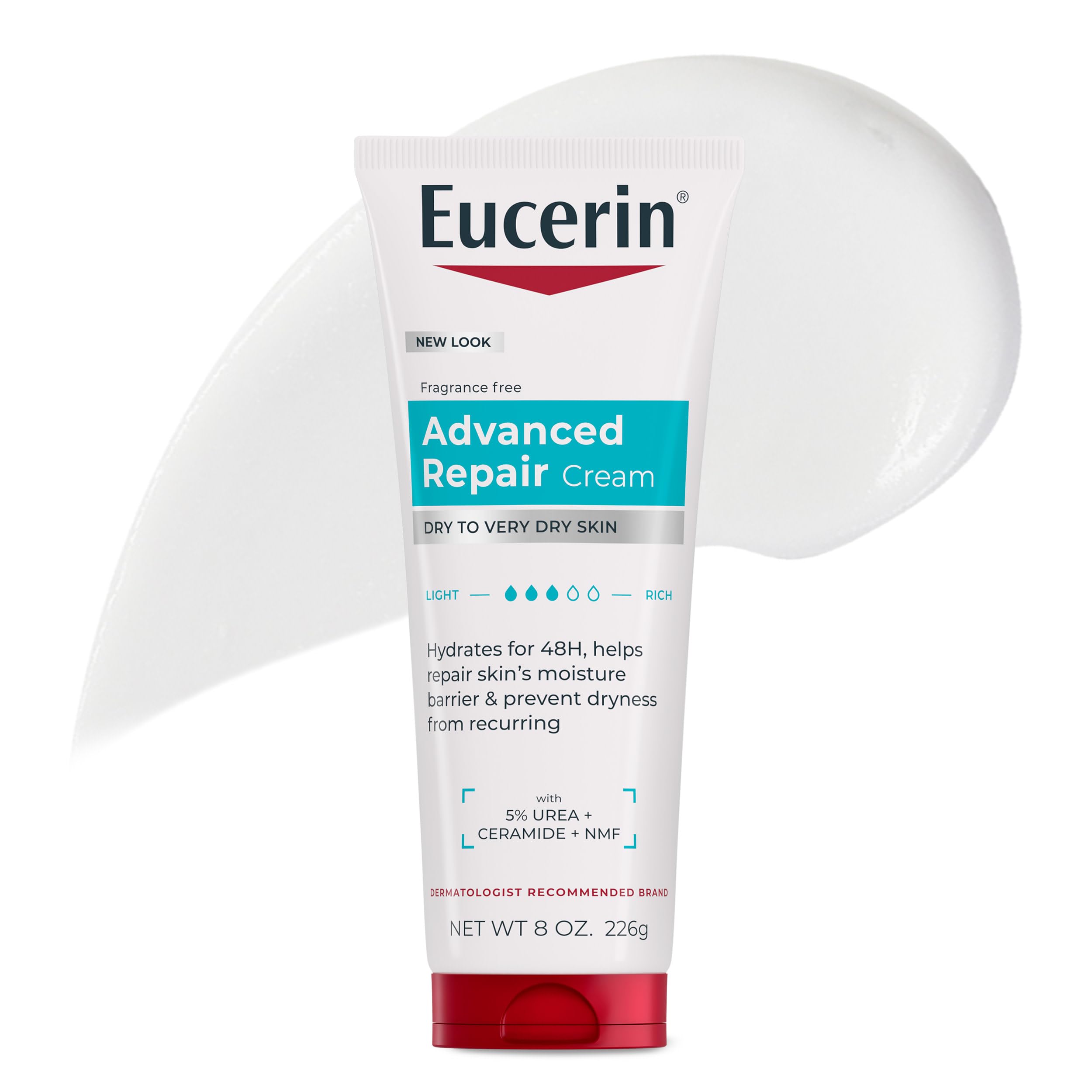 Eucerin Advanced Repair Lotion, Urea Enriched, 16.9 FL OZ