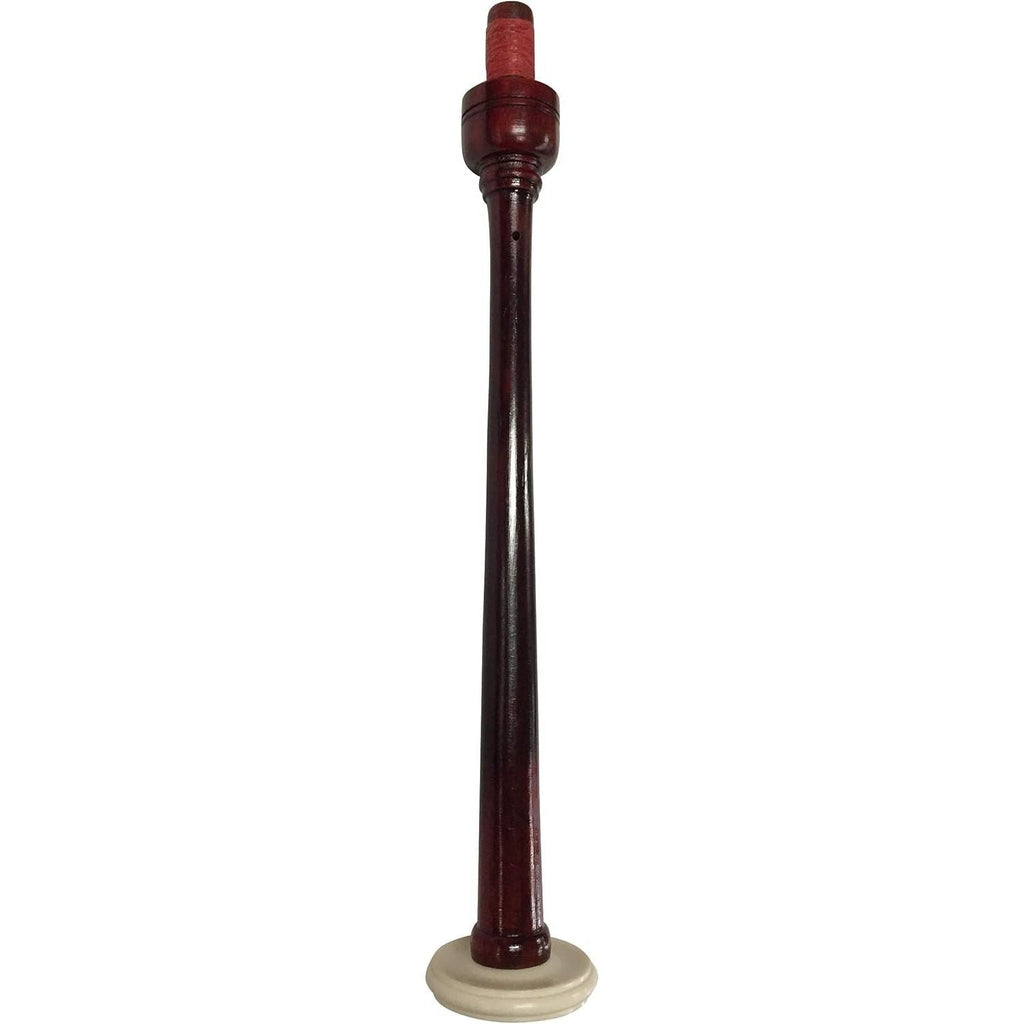 Buy now Standard Rosewood Highland Bagpipe Practice Chanter IMM Wooden Ivory Fitting with Famous Brown Scottish color comes with Reed at indiglob india