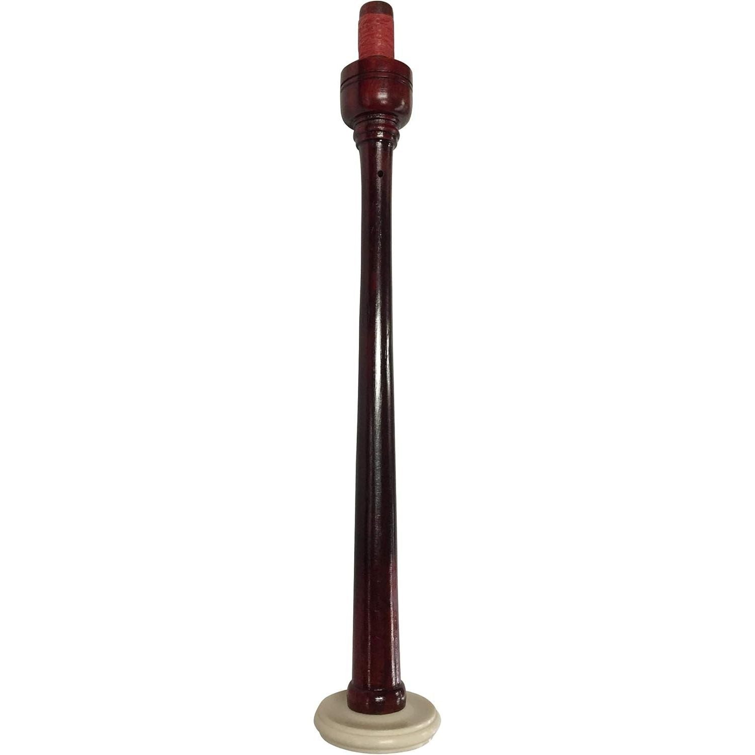 Buy now Standard Rosewood Highland Bagpipe Practice Chanter IMM Wooden Ivory Fitting with Famous Brown Scottish color comes with Reed at indiglob india
