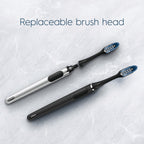 Buy now Oral-B Clic Toothbrush Replacement Brush Heads, Black, 2 Count at indiglob india