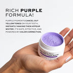 Whyte Professional Purple Teeth Whitening Powder - Mint Flavor