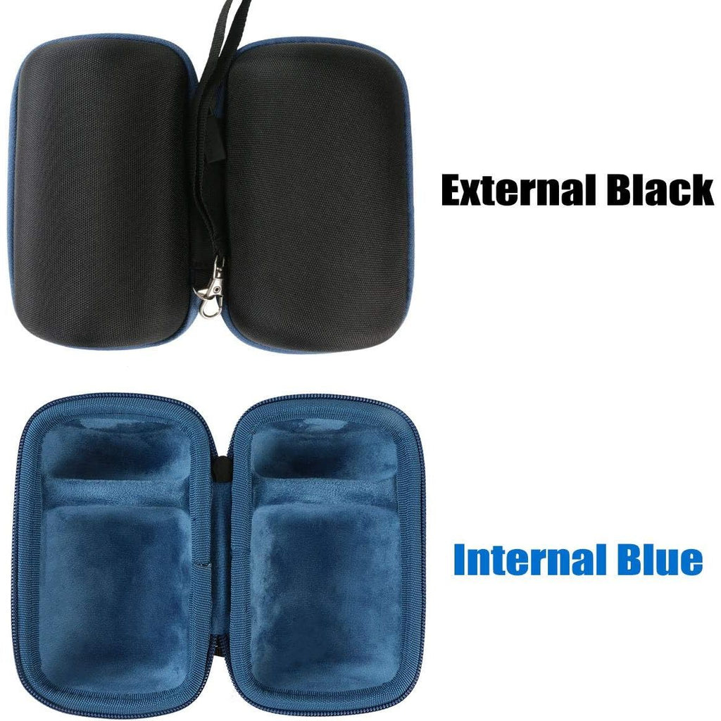 Buy now co2CREA Hard Travel Case Replacement for Sony SRS-XB100 SRS-XB12 SRS-XB13 Extra Bass Portable Bluetooth Speaker (Black Case + Inside Blue) at indiglob india