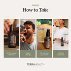 Terra Health Essentials - Liposomal Glutathione - Supports Immunity, Skin, Hair, and Healthy Aging - Maximum Absorption Glutathione Supplements - 30 Day Supply, 2oz