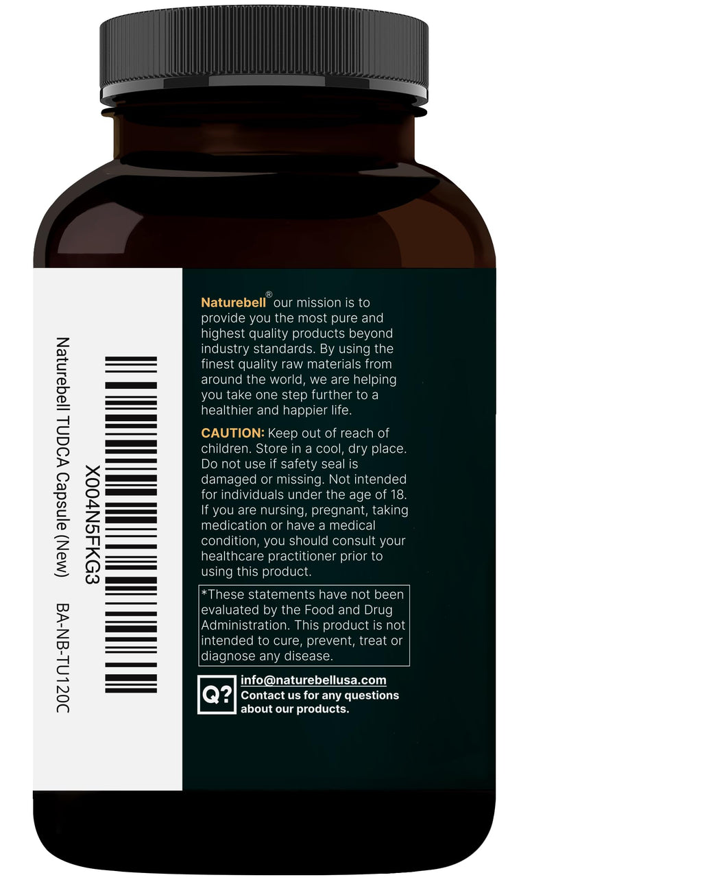TUDCA 500mg with OX Bile 125mg Per Serving, 120 Capsules – Bile Salts Support, High Absorption Livamate Formula | Liver Cleanse Detox & Repair Supplement | Natural Bitter Taste – Third Party Tested