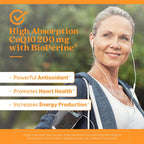 Buy now Doctors Best High Absorption CoQ10, Heart & Energy Support*, USP Verified, Naturally Fermented CoQ10, Non-GMO, Gluten Free, Soy Free, Vegan 60 Veggie Caps at indiglob india
