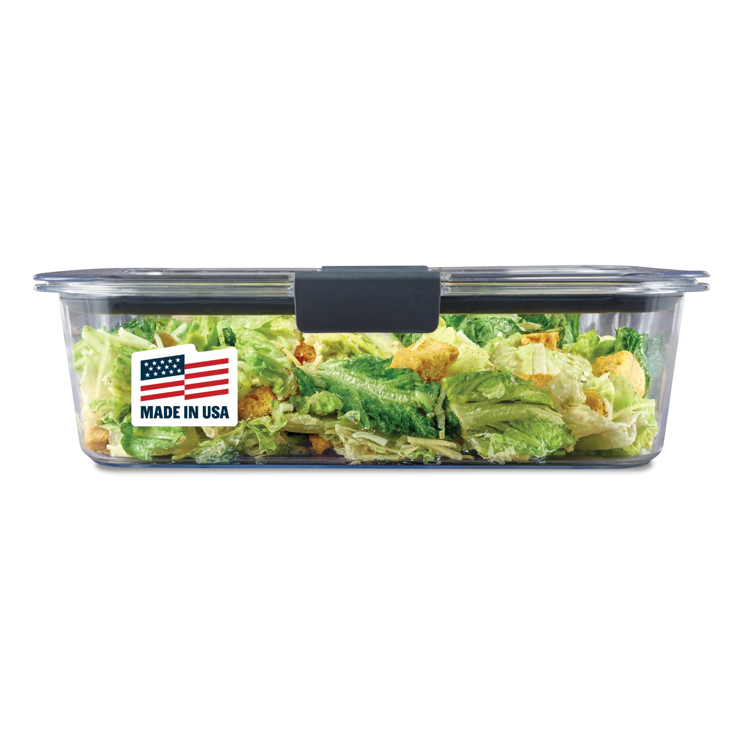 Buy now Rubbermaid Brilliance Food Storage Containers, Set of 5 (10 Pieces), BPA-Free, Leak-Proof, Clear 9.6 cup at indiglob india