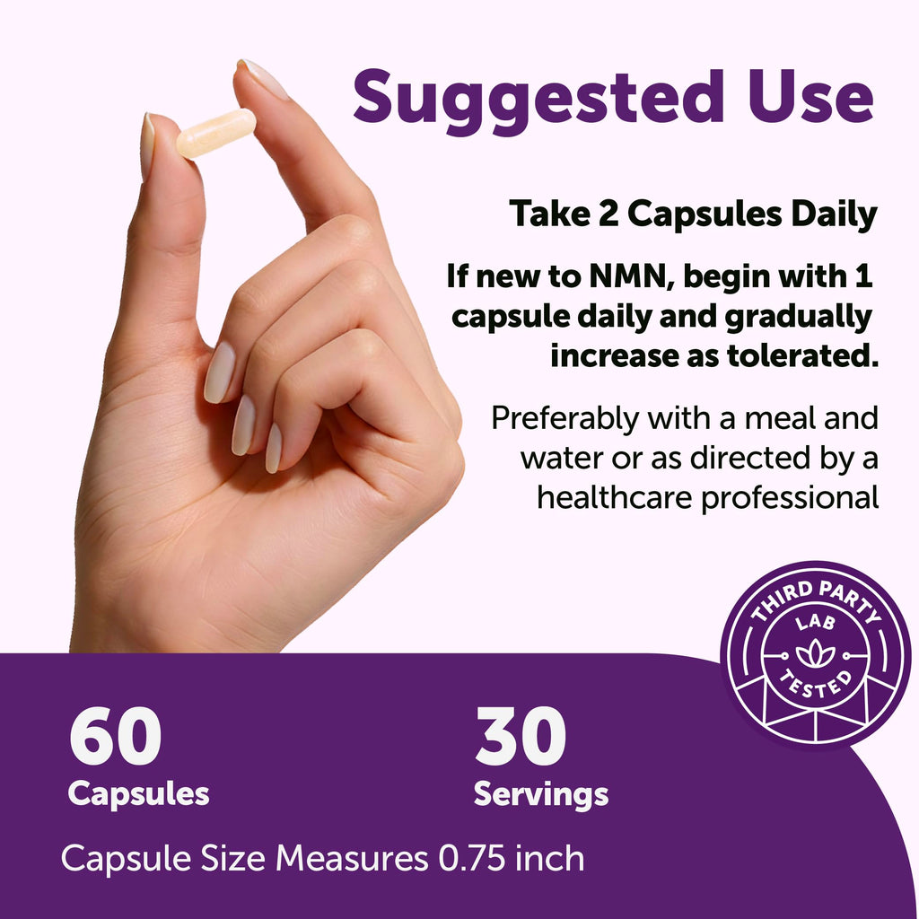 Micro Ingredients NMN Complex 1,000 mg Per Serving, 60 Veggie Capsules | 10-in-1 with Nicotinamide Mononucleotide, Resveratrol, Astaxanthin, TMG & CoQ10. NAD+ Supplement Precursor. Filler Free.