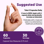 Micro Ingredients NMN Complex 1,000 mg Per Serving, 60 Veggie Capsules | 10-in-1 with Nicotinamide Mononucleotide, Resveratrol, Astaxanthin, TMG & CoQ10. NAD+ Supplement Precursor. Filler Free.