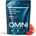 Creatine Monohydrate Gummies for Women & Men | Convenient & Easy to Take | Great Tasting Watermelon Flavor | 1g per Gummy, Low Sugar | 90 Count