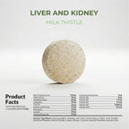 Milk Thistle for Dogs 120 Tablets - Liver, Kidney & Detox Support | Silymarin with Choline & L-Arginine. Supports liver detox, kidney function & hepatic health with EPA & DHA.