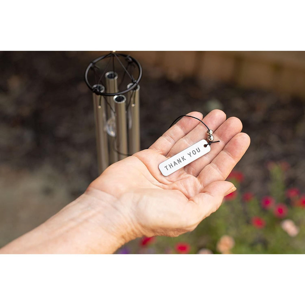 Buy now Forever Grateful Wind Chime with Engraved Thank You Message - Unique Gift of Gratitude/Appreciation Gift/Thank You Gift for Special Friend/Family/Coworkers/Teachers/Mentor at indiglob india