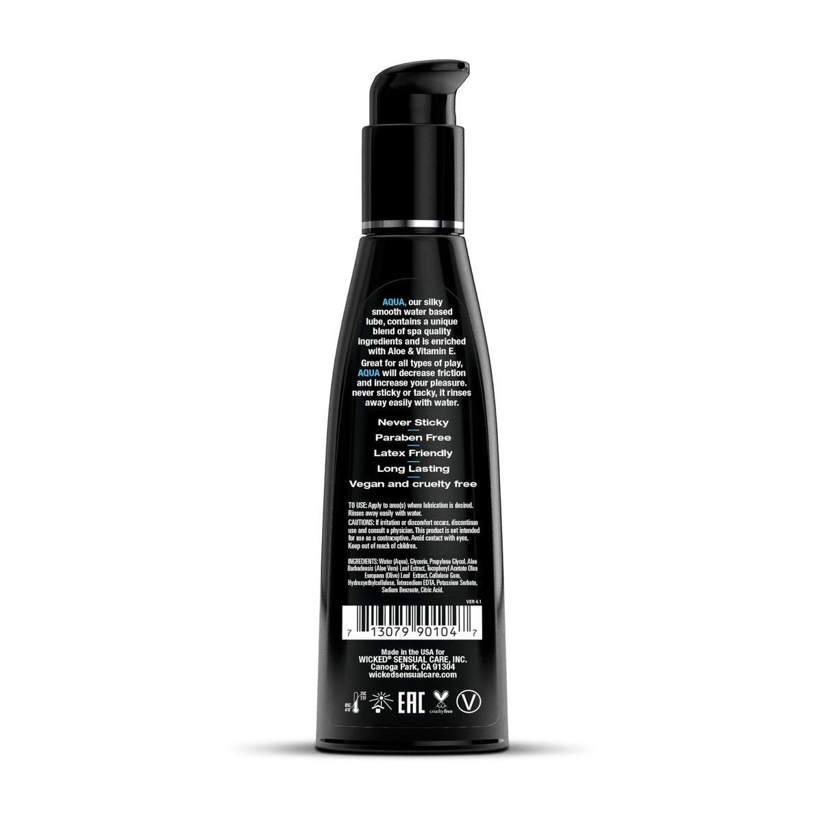 Echinacea Aqua Fragrance Free Water Based Personal Lubricant 120ml