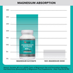 Qunol Magnesium Glycinate Tablets 300mg, 100% Chelated, Gluten-Free, 90ct | Support Nerve, Bone & Muscle Health, Cognitive Performance, Healthy Stress Response, Restful Sleep; Vegetarian, Non-GMO