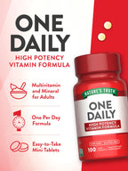 Nature's Truth One Daily Multivitamin | 100 Mini Tablets