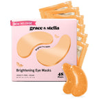 grace & stella Brightening Eye Patches for Dark Circles (6 Pairs)