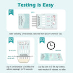 Buy now Easy@Home Multi-Drug Screen Test: 10 Pack Urine Drug Tests Kit, Testing BZO/COC/THC/MET/MOR/OXY/BAR/BUP/MTD/TCA, Instant Drugs Test Including Marijuana Test, #EDOAP-7104 at indiglob india