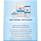 Buy now Clorox Healthcare Bleach Germicidal Cleaner Spray, 22 Ounces (68967) at indiglob india