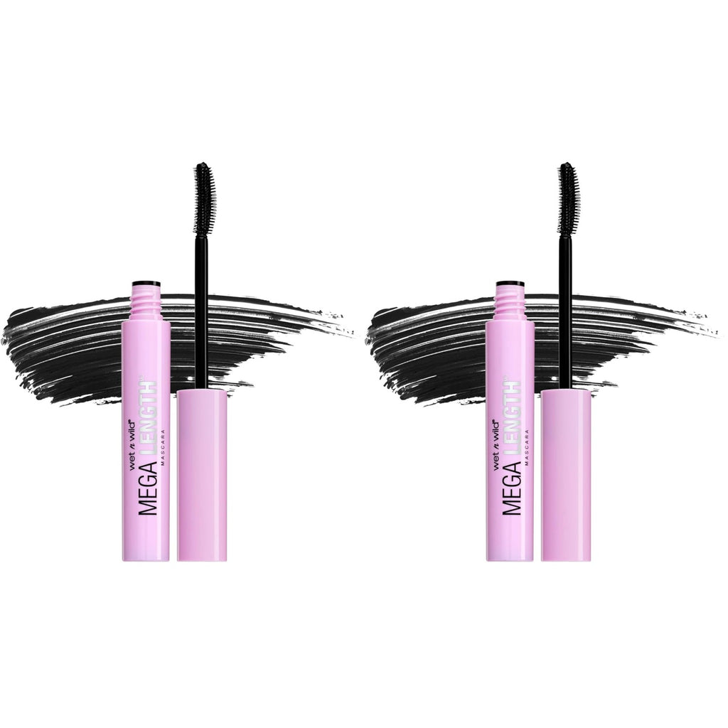 wet n wild Mascara Mega Volume - Volumizing, Waterproof, Smudge-Resistant, Cruelty-Free, Gluten-Free, Sulfate-Free & Vegan - Very Black
