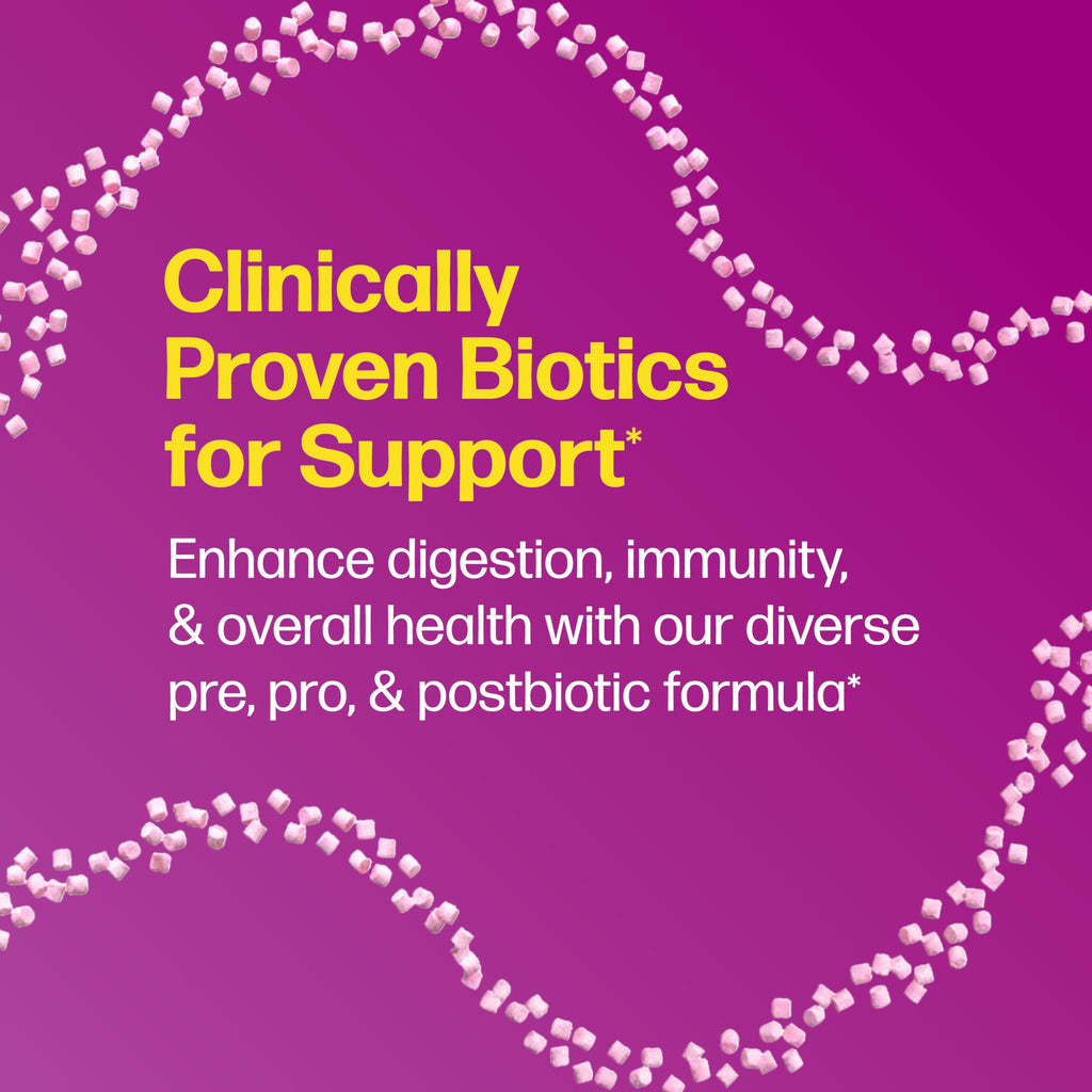 Culturelle Complete 3-in-1 Biotics Mini-Chews Daily Probiotic, 28 Ct