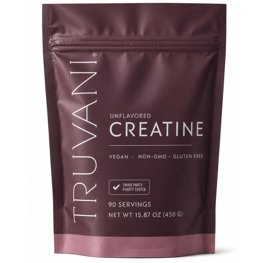 Truvani Creatine Monohydrate Powder | 90 Servings