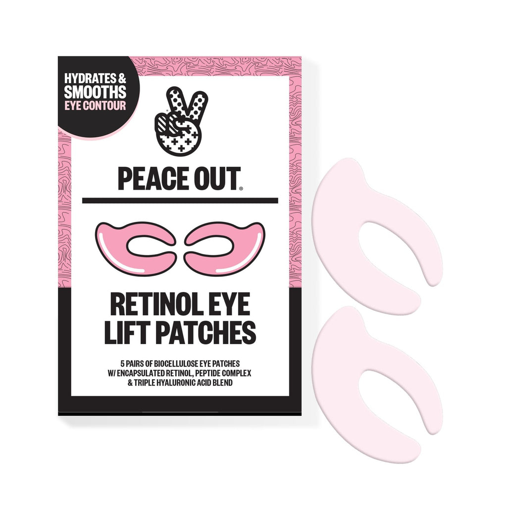 PEACE OUT Retinol Eye Lift Patches with Peptides (5 Pairs)