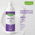 Buy now Medline Remedy Clinical Skin Cream, Vanilla Scent (16 fl oz), Moisturizing Face and Body Cream for All Ages, Paraben & Sulfate Free, Quick Absorbent Formula, Hypoallergenic Skin Moisturizer at indiglob india