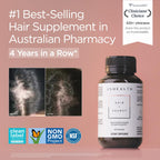 JSHealth Hair Growth Vitamins for Women. Hair + Energy with Kelp Iodine and Zinc. Supports Thickness, Strength, Energy. Nutritionist-Formulated (60 Capsules) | Hair Vitamins for Women and Men, Zinc and Iodine Hair Supplements for Hair Growth
