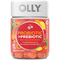 Buy now OLLY Probiotic + Prebiotic Gummy, Digestive Support and Gut Health, 500 Million CFUs, Fiber, Adult Chewable Supplement for Men and Women, Peach, 30 Day Supply - 30 Count 30 Count (Pack of 1) Nutritional Supplement at indiglob india